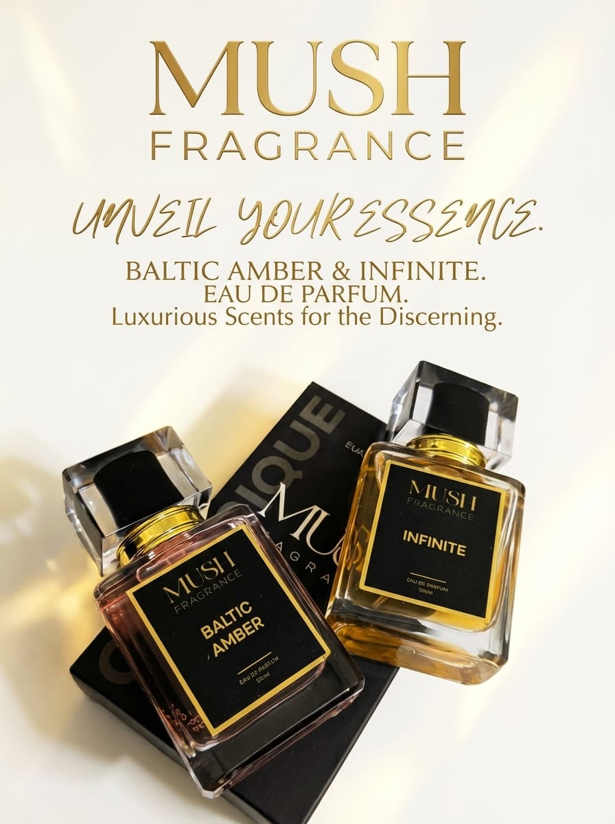 Summer Special Perfume Deal Premium Fragrance Set (Baltic Amber+ Infinite) | 50ml Long Lasting Perfumes for Men & Women