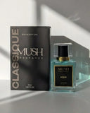 Aqua perfume bottle and black box, Eau de Parfum, designer-inspired fragrance, 50ml