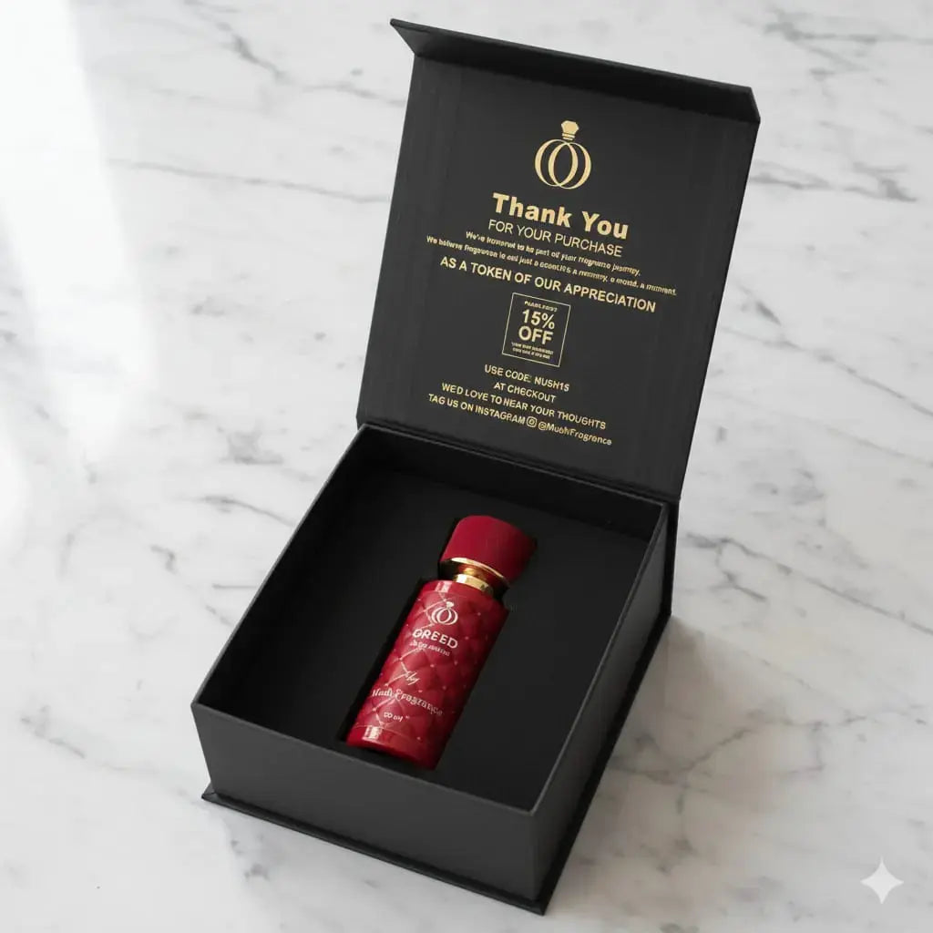 Greed Mush Fragrance | Premium Perfumes in Affordable Prices | Shop Now
